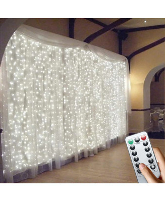 LED Lichterkette Vorhang
